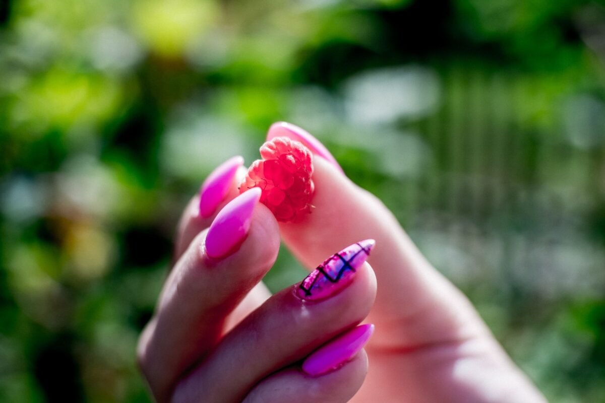 Cherry-Inspired Nails
