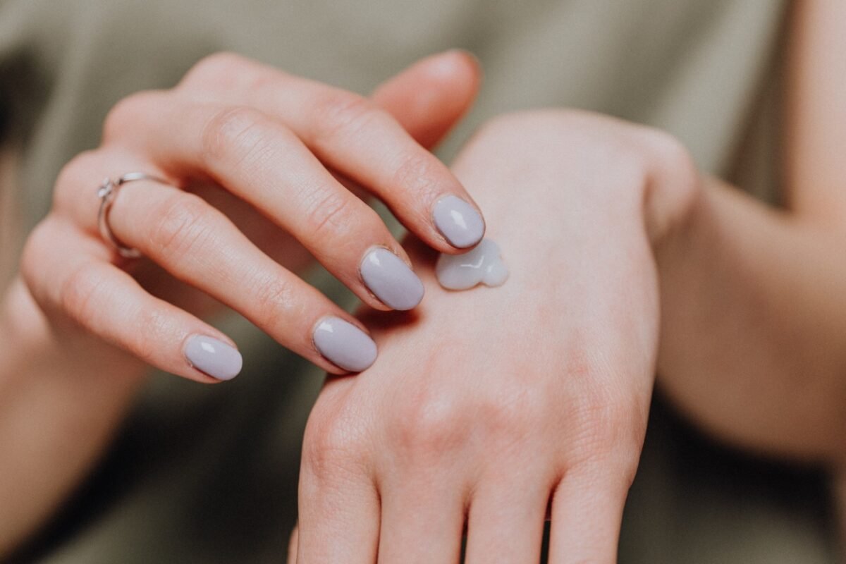 Pastel Color-Block Nails