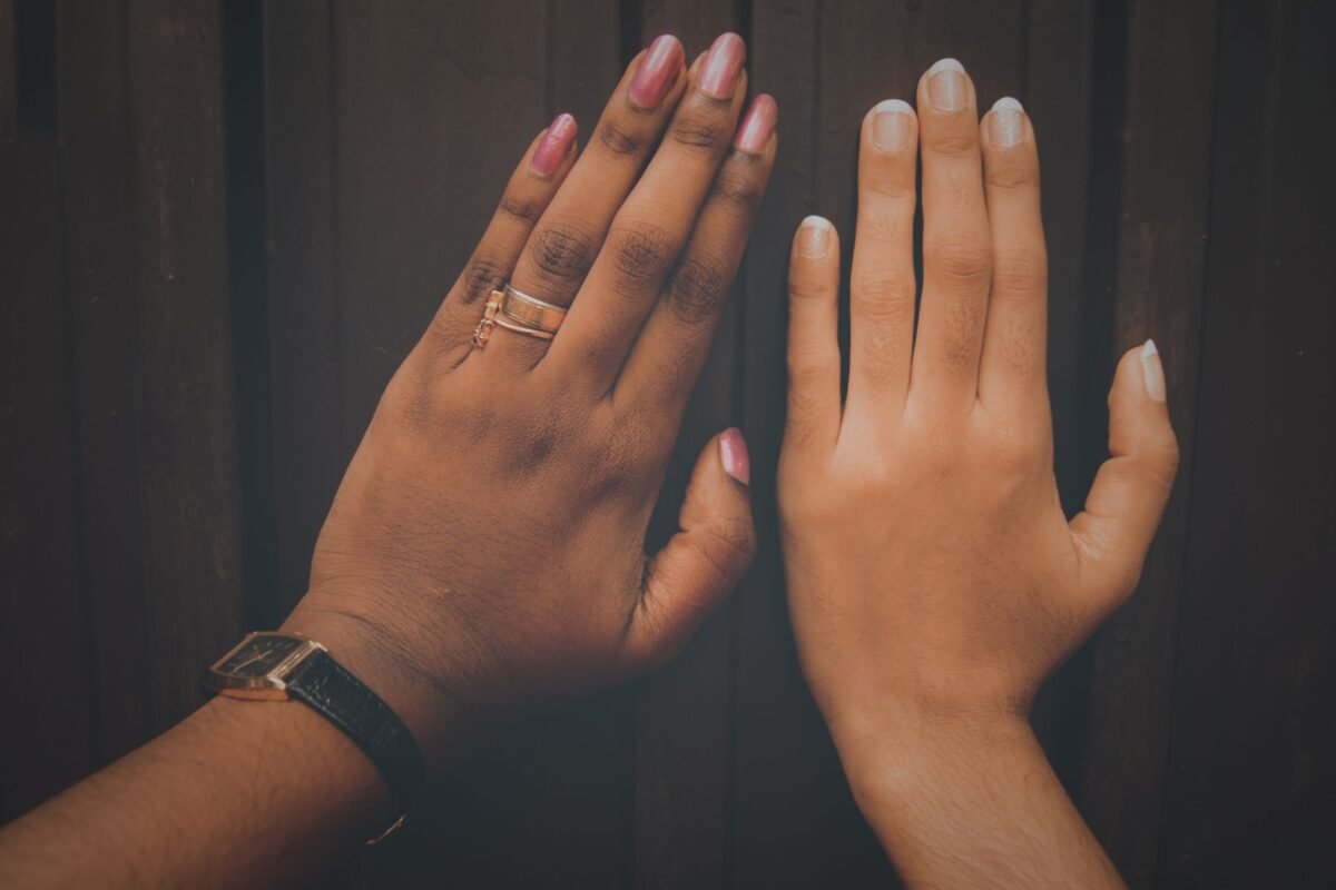 Two-Tone Nails