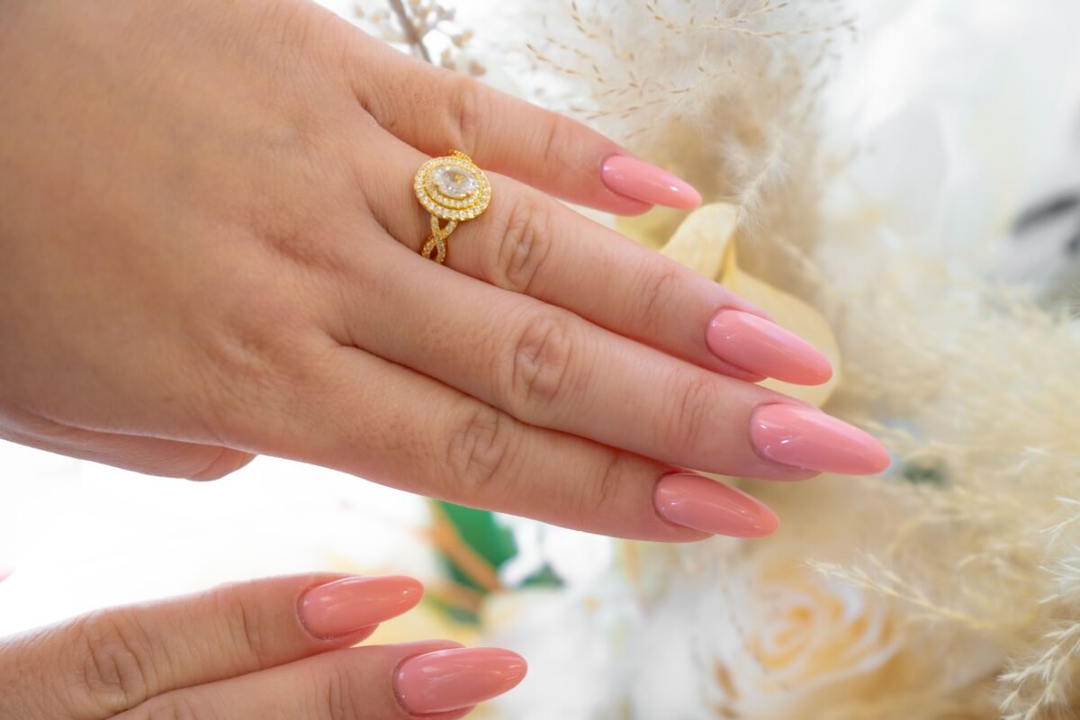 Milky Pink Nails