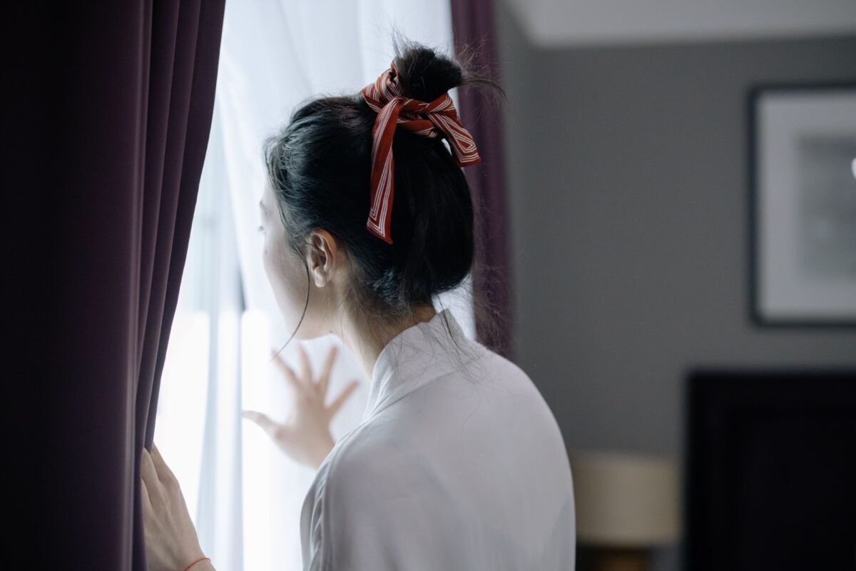 Hair-Fork or Hair-Stick Bun