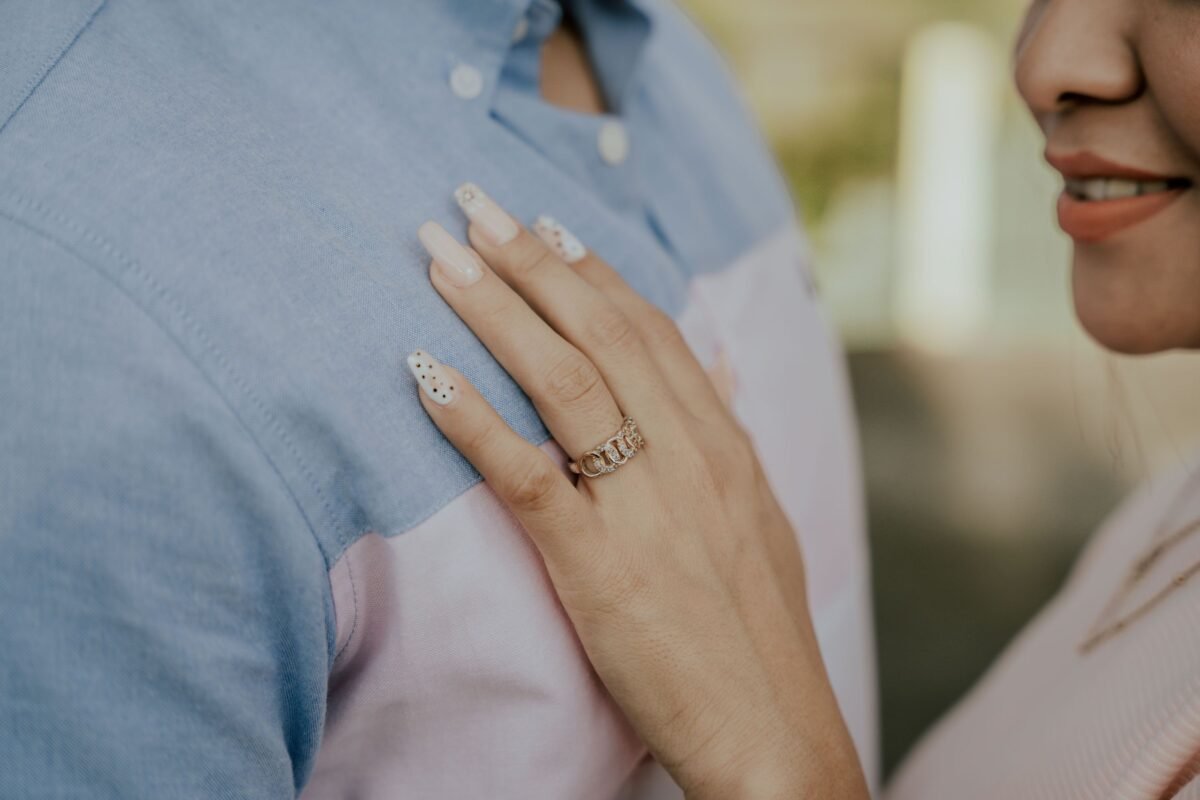 Classic Polka-Dot Nails