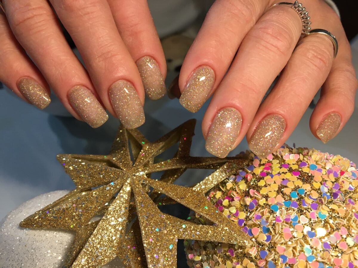Glitter French Tips